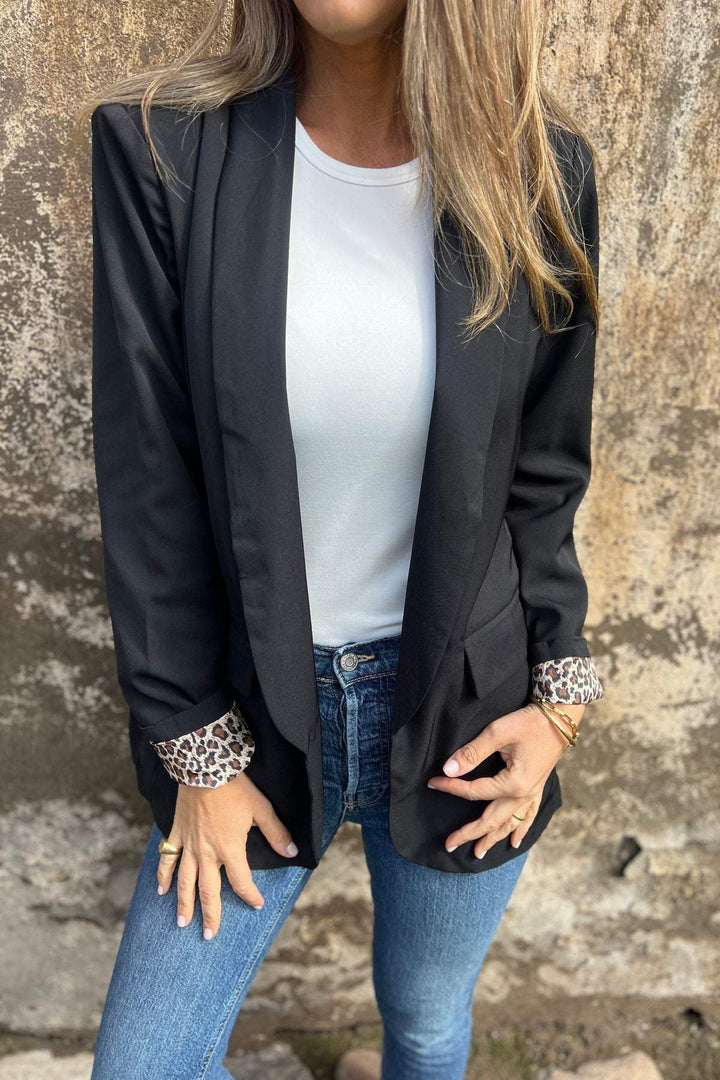 Drune | Blazer mit Леопарденmuster Füttert