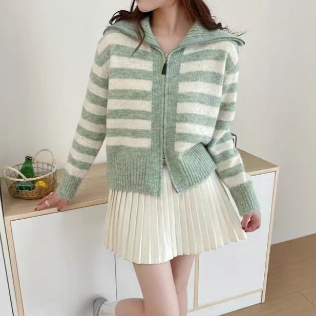Damen Strickjacke mit Kapuze Drune