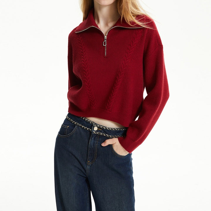 Damen Modischer Pullover Drune