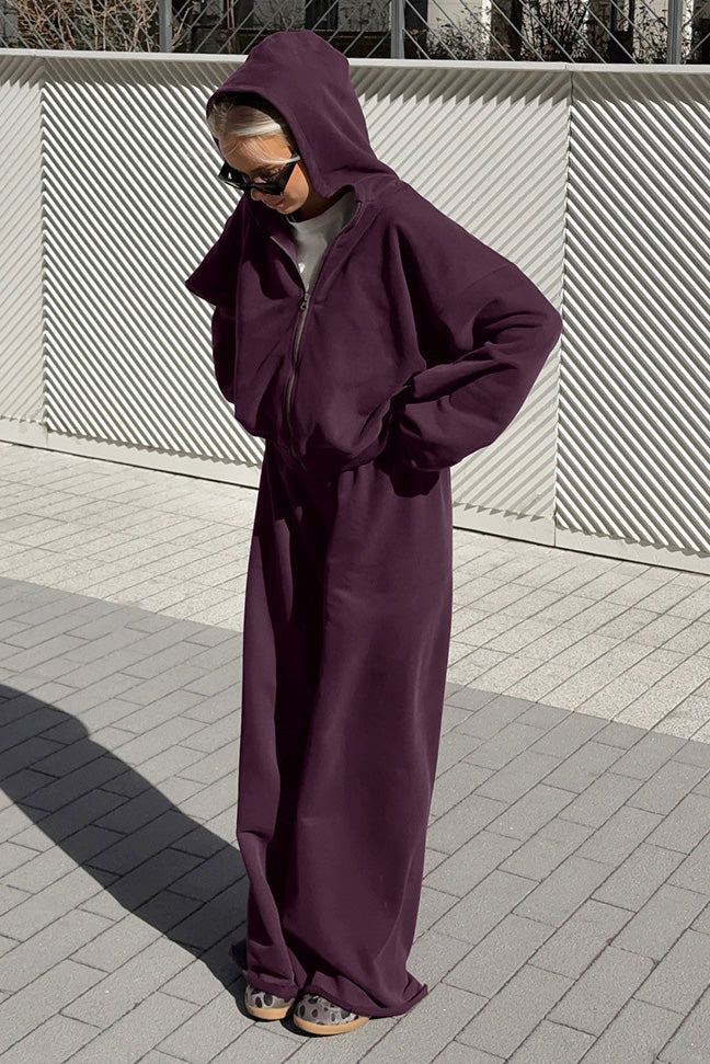 Drune | Lane Kapuzenpullover und Lockere Sweatpants Zweiteiler Satz