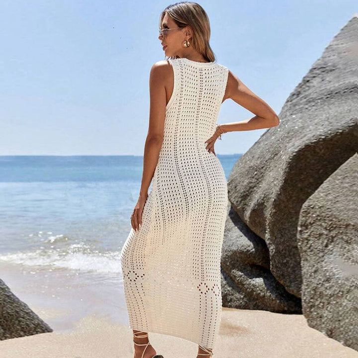 Damen modisches Häkel-Strandkleid Drune