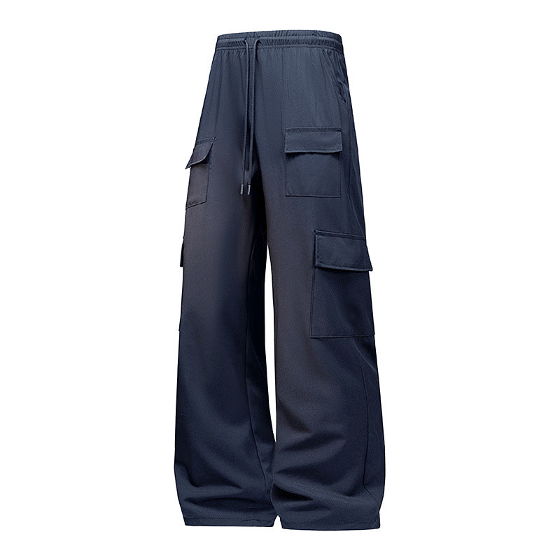 Herren Modische Cargo-Hosen mit elastischem Bund und praktischen Taschen Drune