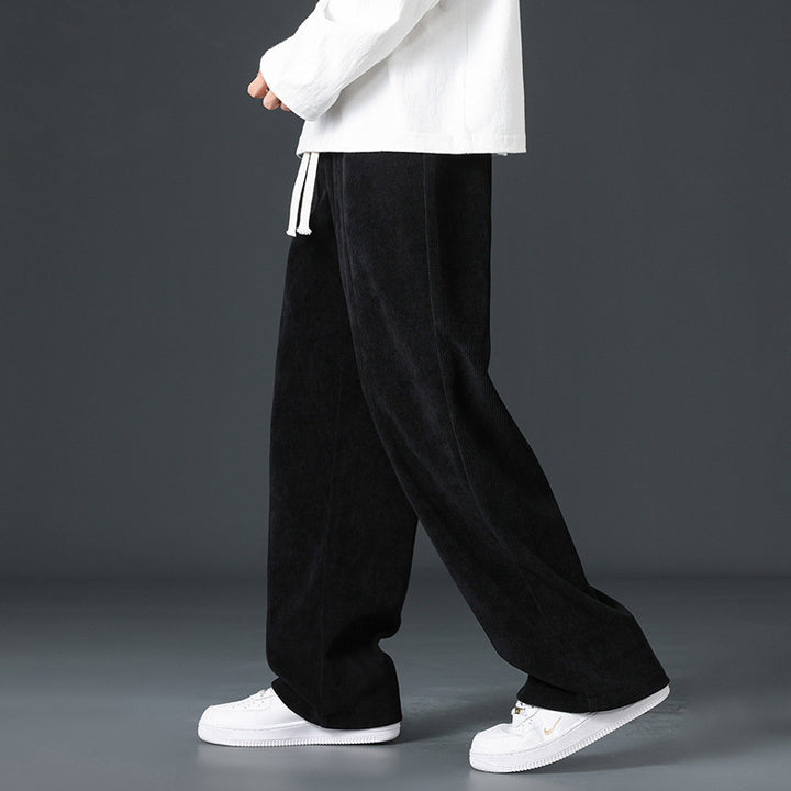 Herren Weitgeschnittene Kordhose