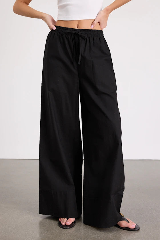 Damen Luftige und bequeme Leinenhose Drune