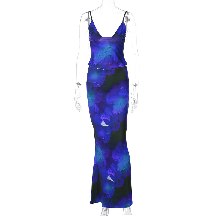 Damen Elegantes und figurbetontes Leopardenset Drune