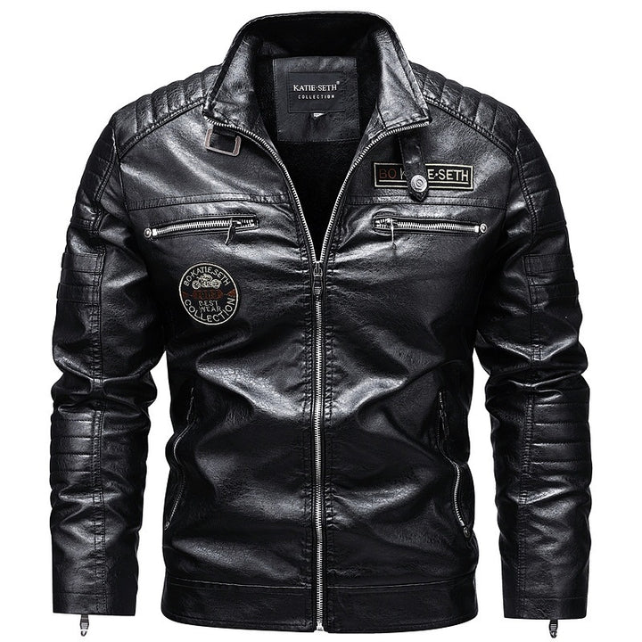 Herren Modische Bikerjacke Drune