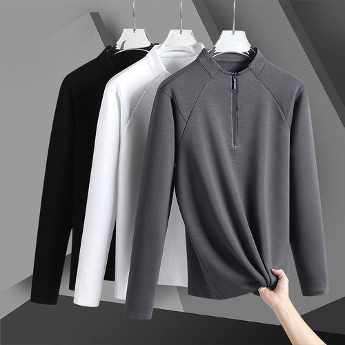 Herren Sportliches Langarm Drune