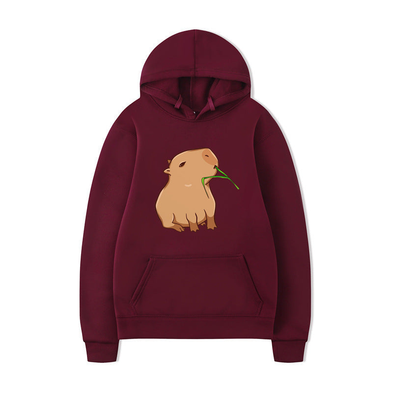 Damen Kapuzensweater mit witzigem Tierdesign und bequemer Passform Drune
