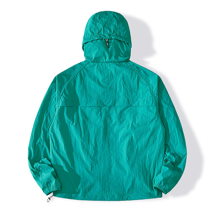 Damen Atmungsaktive und wasserdichte Outdoor-Jacke Drune