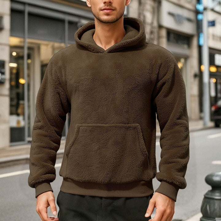 Herren bequemer Oversized Kapuzenpullover Drune