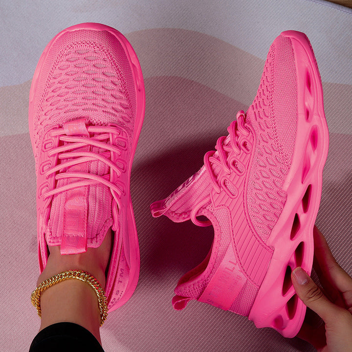 Damen Komfortable und atmungsaktive Laufschuhe mit flexibler Sohle Drune