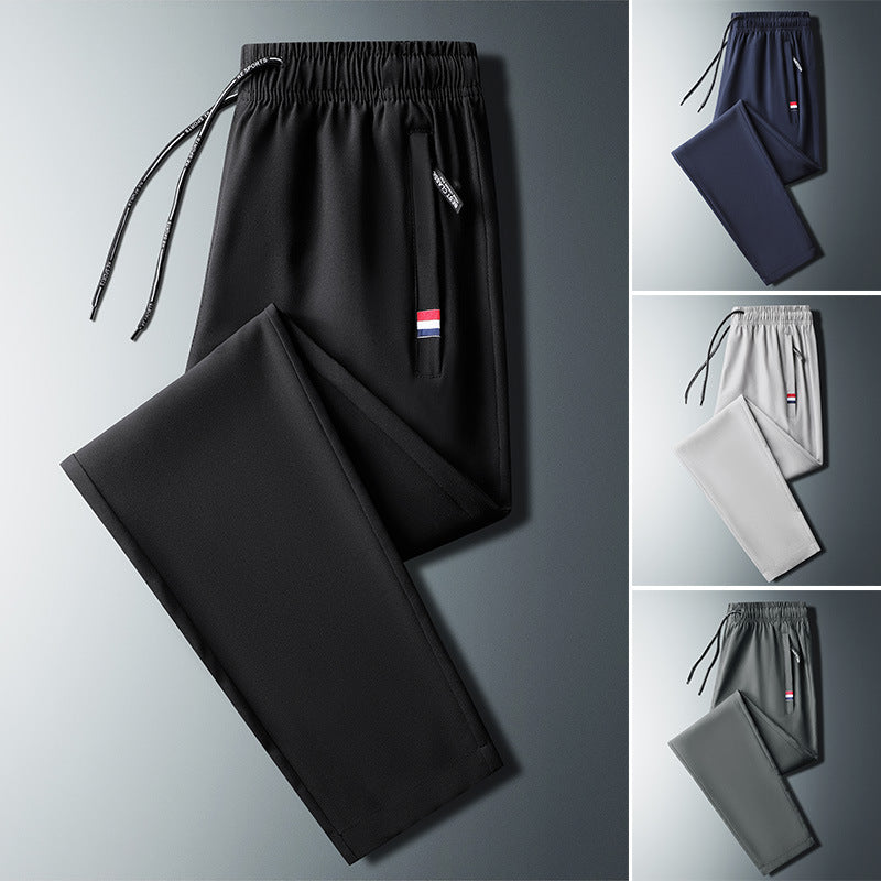 Herren Sportliche Jogginghose mit elastischem Bund und Seitentaschen Drune