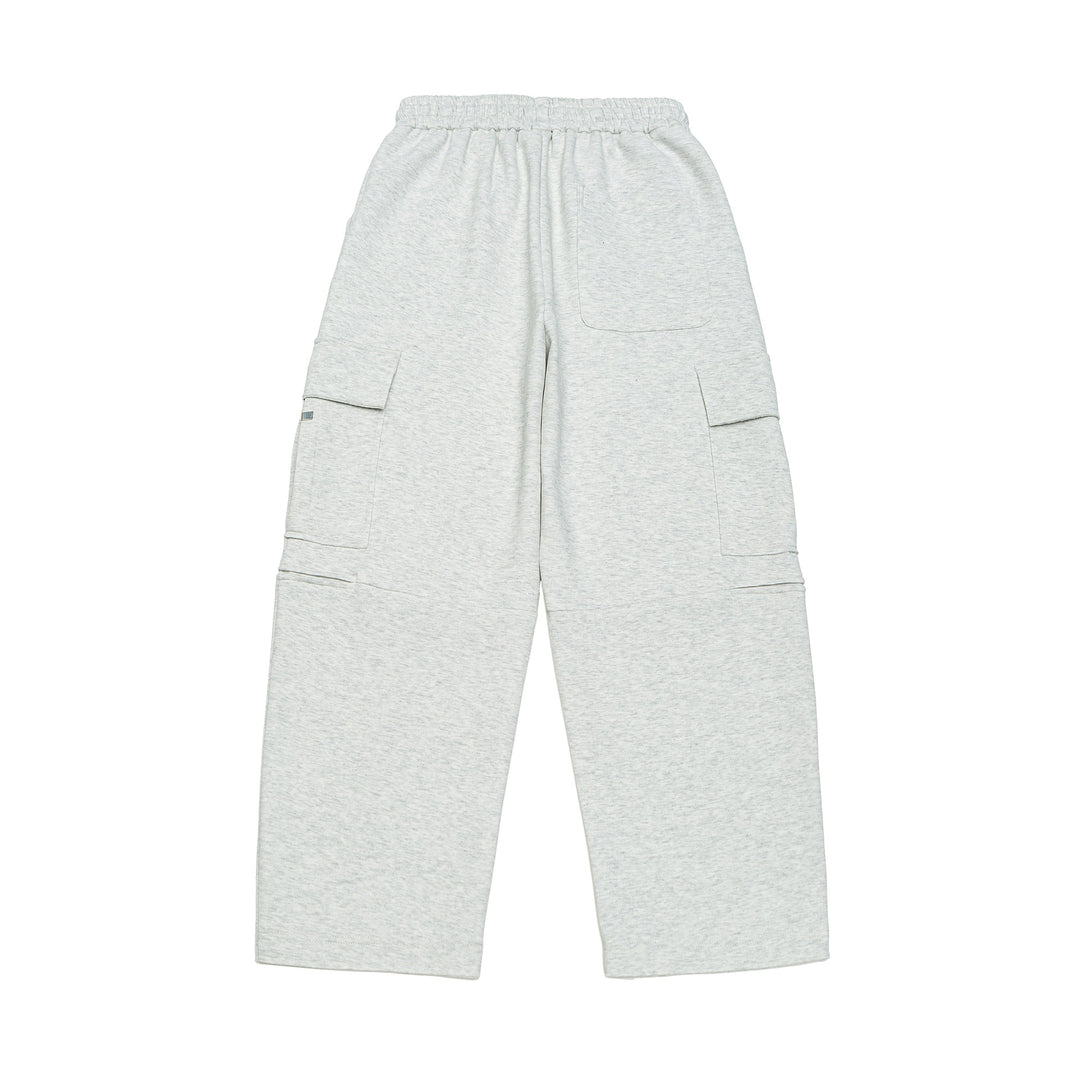 Damen Cargo-Sweathose mit Tunnelzugbund und aufgesetzten Taschen Drune