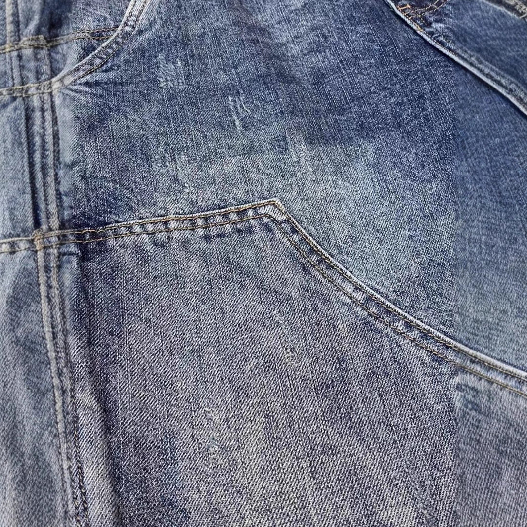 Herren Modische Ripped Jeans im Vintage-Look Drune