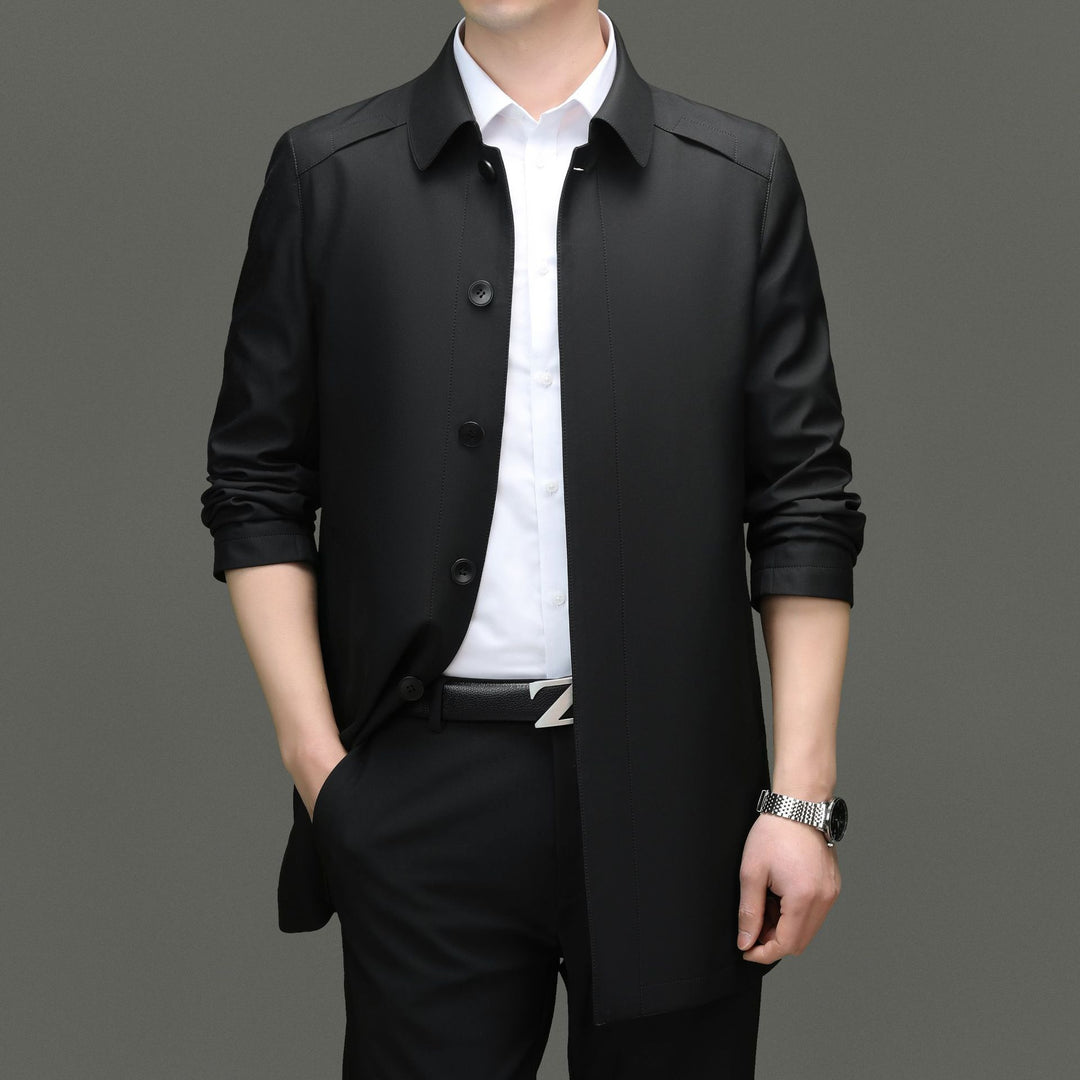 Herren elegante Übergangsjacke mit modernem Design und funktionalen Taschen Drune