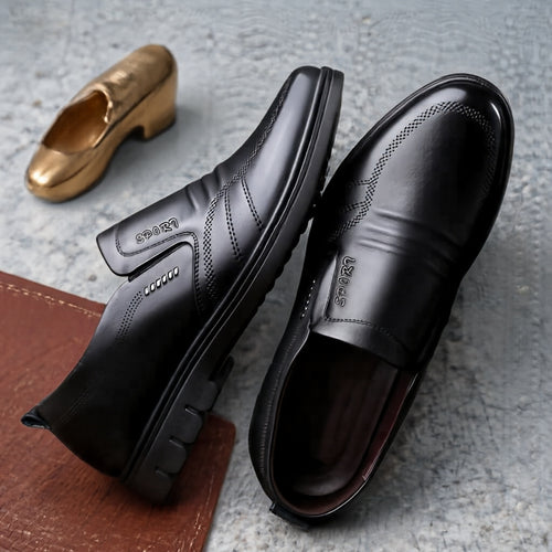 Herren Bequeme Slip-On Lederschuhe Drune 1788175503