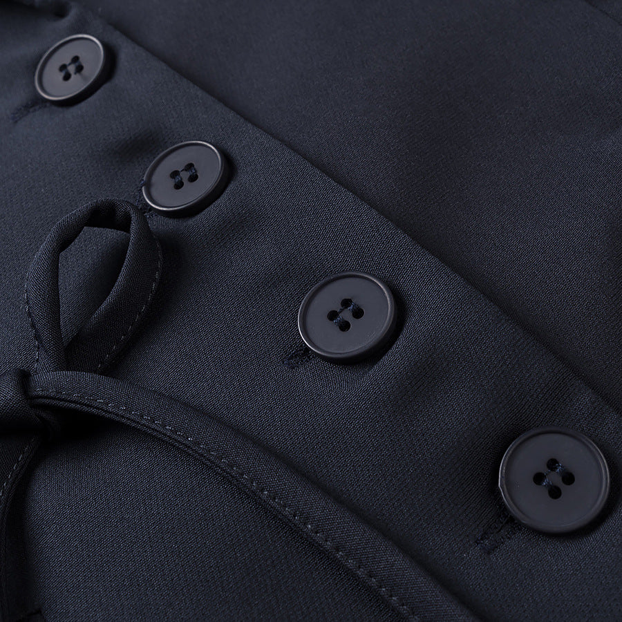 Damen Blazerjacke mit dekorativen Schleifendetails Drune