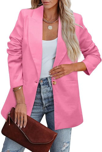 Drune | Doppelreihiger Blazer mit Gerafften Ärmeln und Taschen