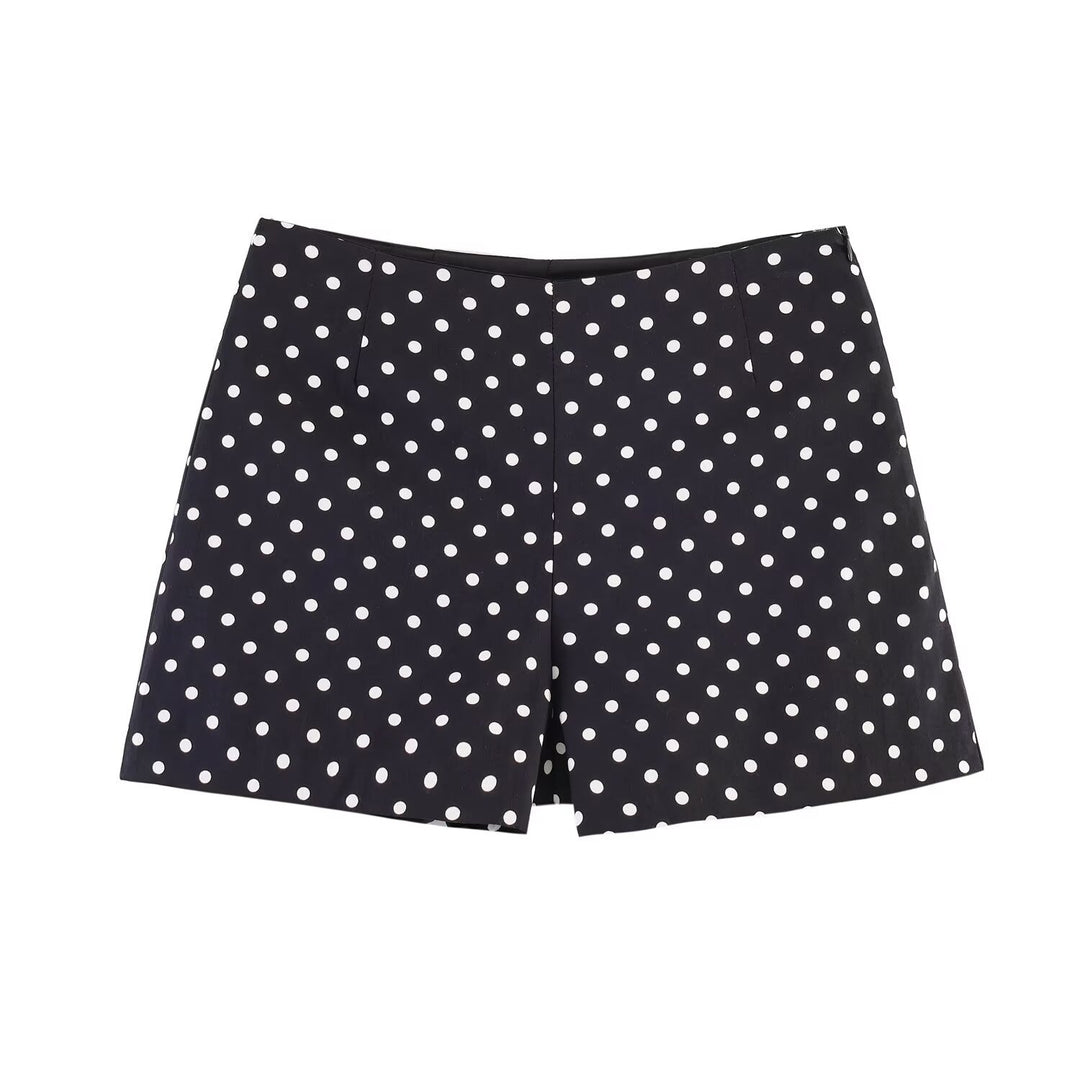 Damen Kombination aus kurzem Oberteil und Shorts Drune