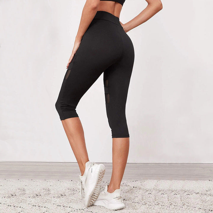 Damen Fitness-Leggings mit innovativen Mesh-Einsätzen Drune