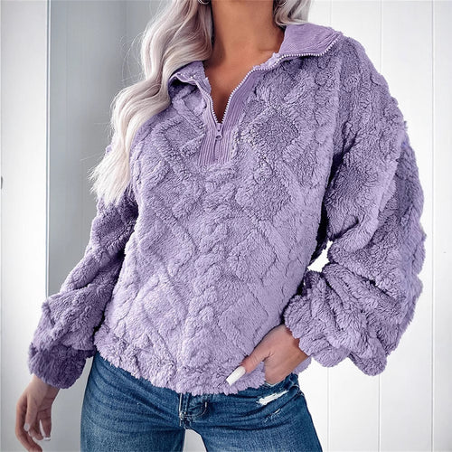 Damen kuscheliger Pullover Drune