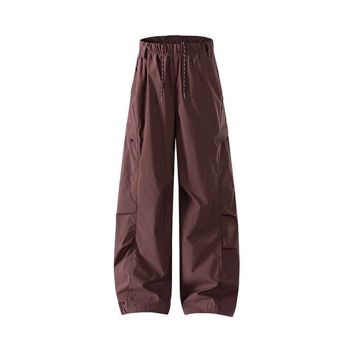 Herren Tech-Cargo-Hose aus wind- und wasserabweisendem Nylon mit elastischem Bund & Multifunktionstaschen Drune