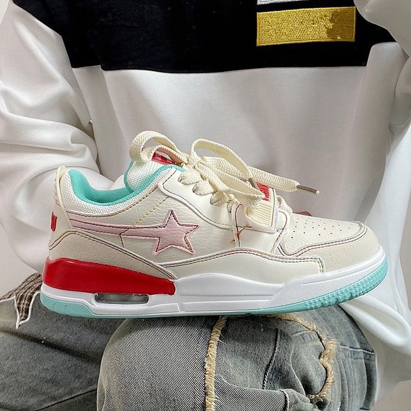 Damen Sportliche Sneaker mit verstellbarem Klettverschluss und weicher Dämpfung Drune