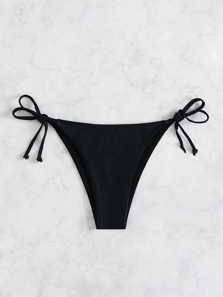 Damen Triangel-Bikini mit verstellbaren Bindebändern und elegantem Schnitt Drune