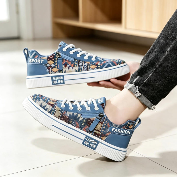 Unisex Freizeit-Sneaker mit modischem Ethno-Muster Drune