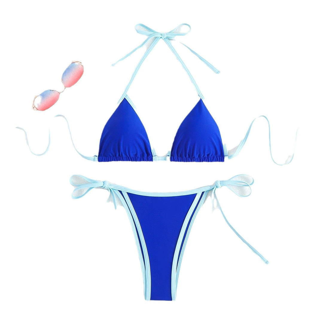 Damen Triangel-Bikini mit verstellbaren Trägern Drune