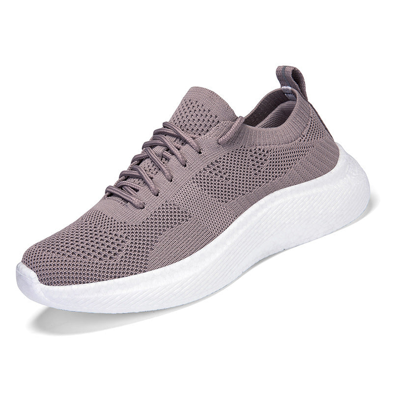 Unisex nan leichter Strick-Sneaker mit anatomischer Zehenbox, gepolsterter Fersenführung und stoßabsorbierender Leichtsohle Drune