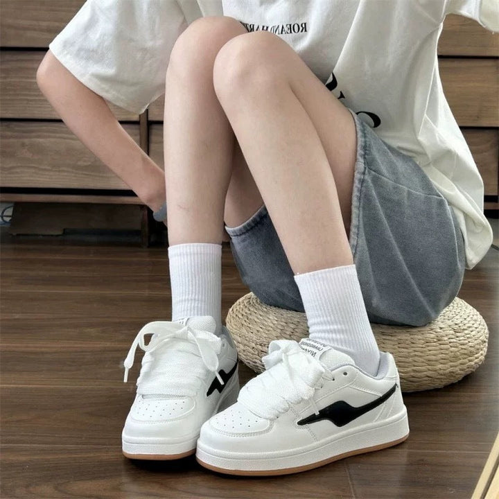 Damen Sportliche Sneakers mit Komfortpolsterung und rutschfester Sohle Drune
