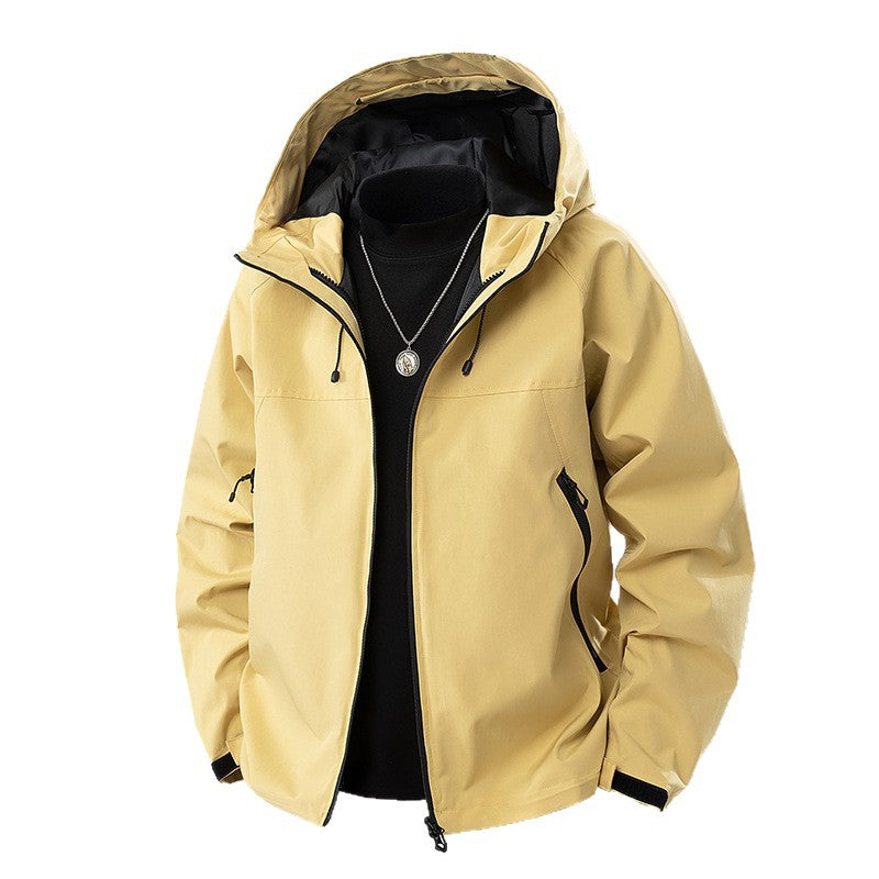 Herren Winddichte Outdoor-Jacke Drune