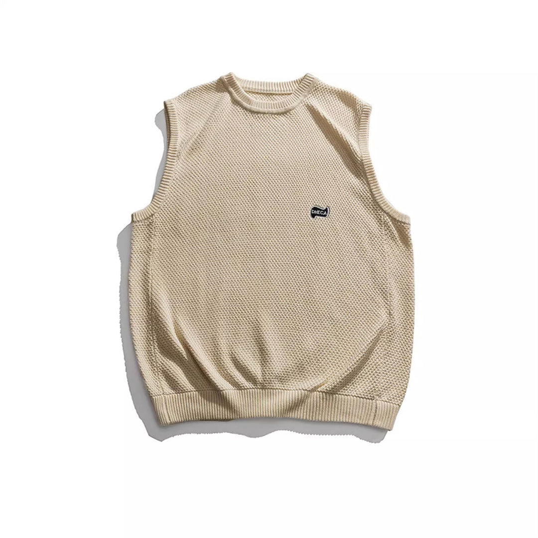 Herren Modischer ärmelloser Pullover Drune