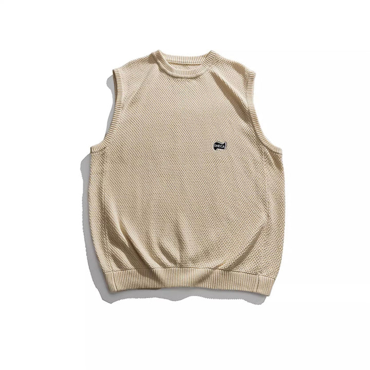 Herren Modischer ärmelloser Pullover Drune