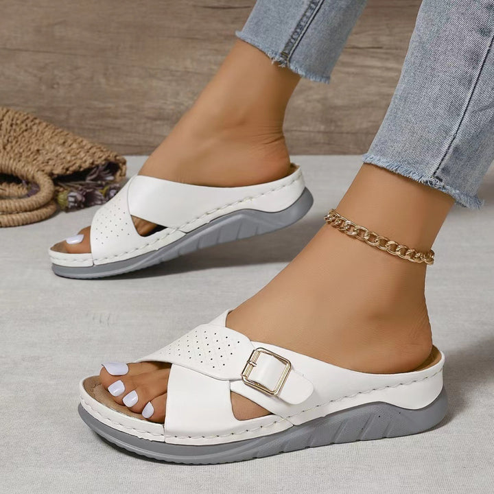 Damen Stylische Casual Rutsch-Sandalen Drune