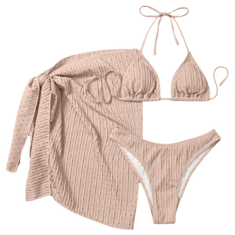 Damen Triangel-Bikini mit elegantem Wickeltuch Drune
