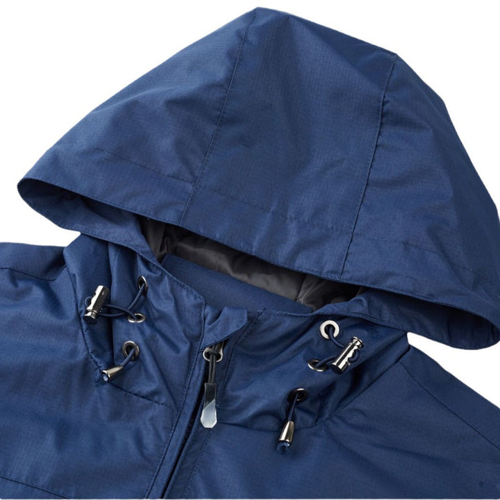 Herren Funktionsjacke mit elastischem Stehkragen und atmungsaktiven Eigenschaften Drune