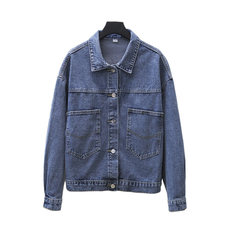 Damen Denimjacke mit großen aufgesetzten Taschen Drune