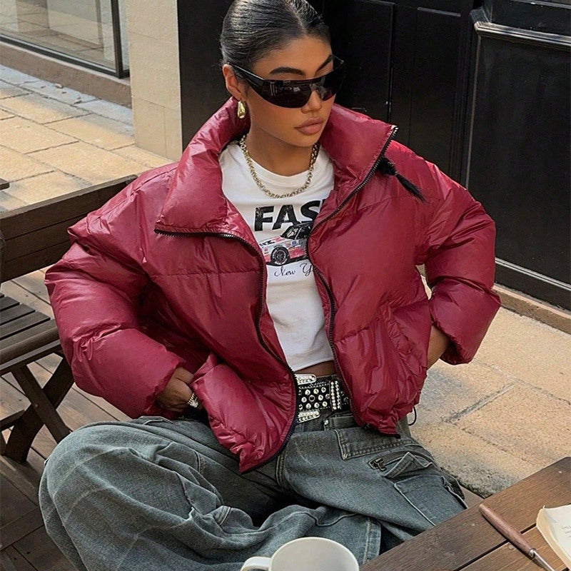 Damen Trendige Daunenjacke Drune