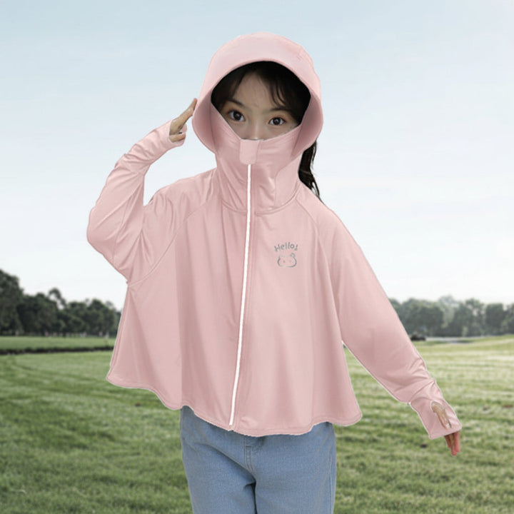 Damen UV-Schutzjacke mit Kapuze und atmungsaktivem Design Drune