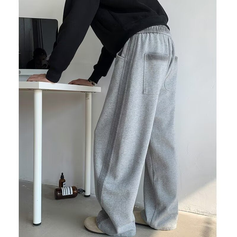 Herren Bequeme Relaxed Fit Sweatpants mit elastischem Bund und praktischen Taschen Drune