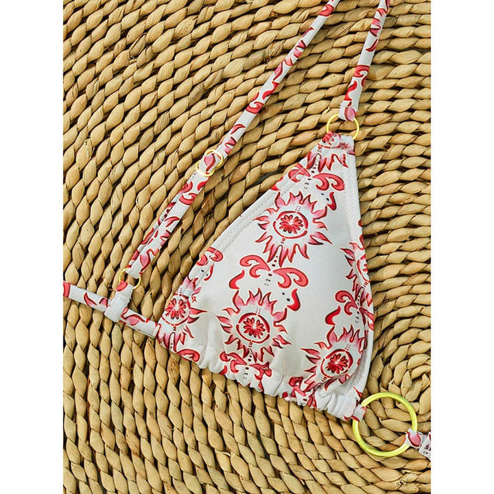 Damen Triangel-Bikini mit stylischem Ringdetail Drune