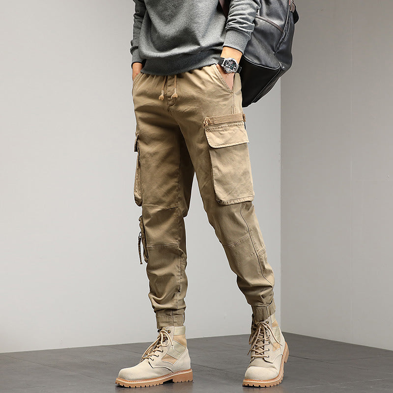 Herren Slim‑Tapered Cargo‑Jogginghose Drune