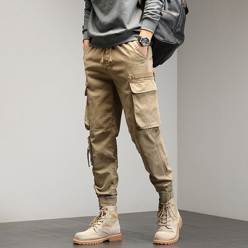 Herren Slim‑Tapered Cargo‑Jogginghose Drune
