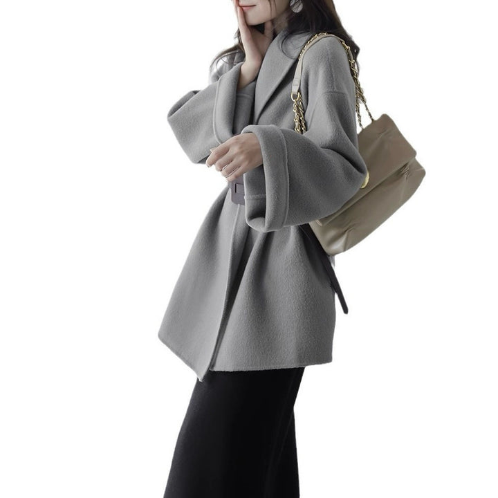 Damen Schicke und elegante Wickeljacke Drune
