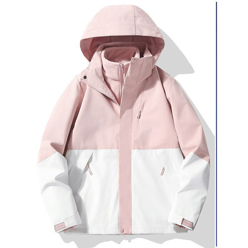 Damen Atmungsaktive und Wetterfeste Outdoor-Jacke Drune