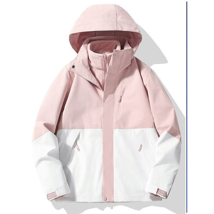 Damen Atmungsaktive und Wetterfeste Outdoor-Jacke Drune