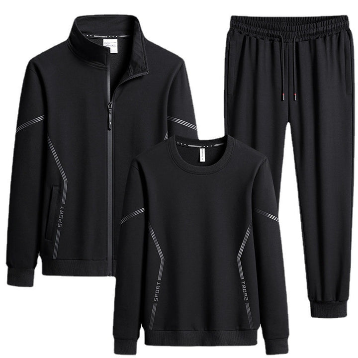 Herren Sportliches Trainingsanzug Drune