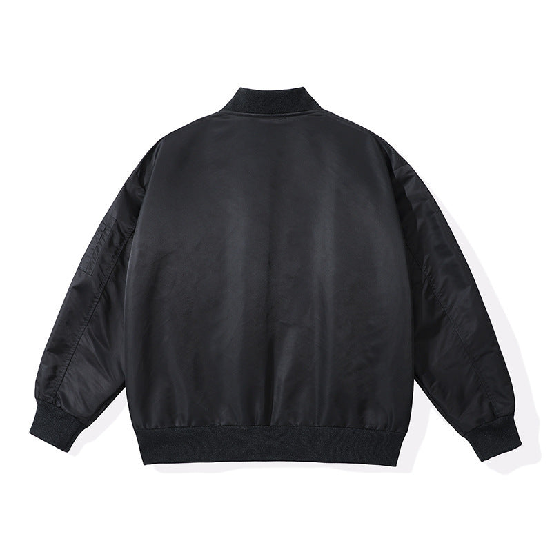 Herren Leichte Flieger-Bomberjacke mit wasserabweisender Shell und Kontrastfutter Drune
